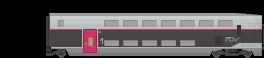 SNCF TGV Duplex Endwagen A